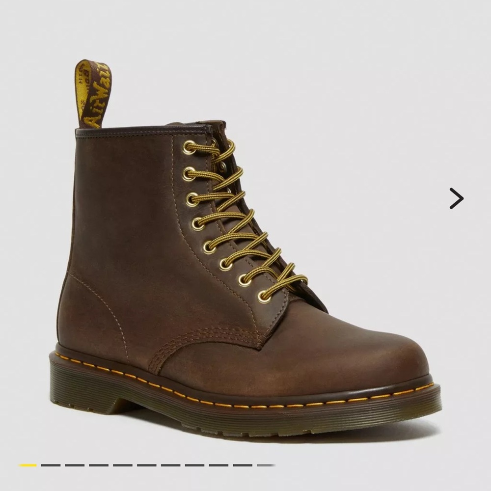 Dr. Martens 1460 Dark Brown Leather Boots